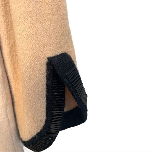 Tory Burch Black Beaded 100% Wool Sweater Tunic - Picture 7 of 10